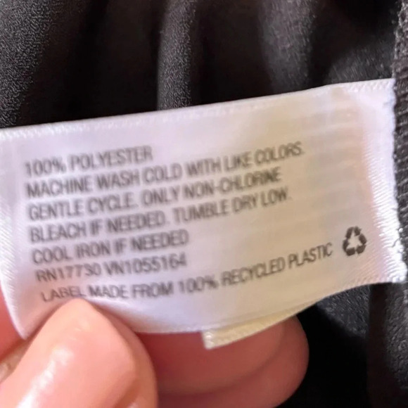 A New Day Women's Size Small Black High-Rise Utility Paperbag Shorts - Picture 10 of 12